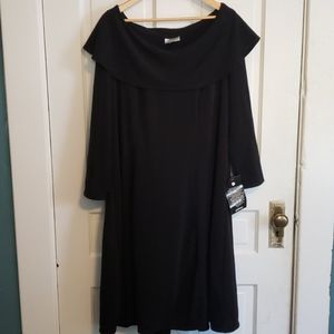 👗5/$25 Black off shoulder dress